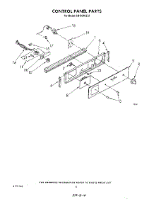 06 - Control Panel parts for Whirlpool Oven SB100PES0 from AppliancePartsPros.com