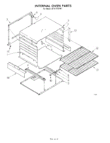03 - Internal Oven parts for Whirlpool Range SF311PSRW1 from AppliancePartsPros.com
