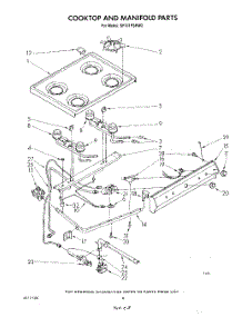 06 - Cooktop And Manifold , Literature And Optional parts for Whirlpool Range SF331PSRW2 from AppliancePartsPros.com