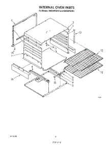 03 - Internal Oven parts for Whirlpool Range SM958PESW3 from AppliancePartsPros.com