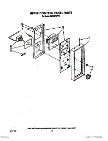 09 - Upper Control Panel, Optional parts for Whirlpool Range SE960PEPW6 from AppliancePartsPros.com