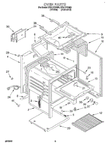 04 - Oven parts for Whirlpool Range SF317PEAN2 from AppliancePartsPros.com