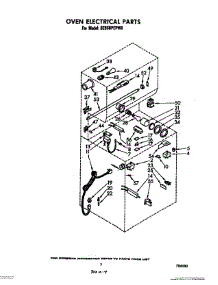 05 - Oven Electrical parts for Whirlpool Range SE960PEPW0 from AppliancePartsPros.com