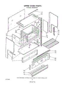 09 - Upper Oven parts for Whirlpool Range SE960PEPW1 from AppliancePartsPros.com