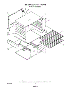 03 - Internal Oven parts for Whirlpool Range SE950PERW4 from AppliancePartsPros.com