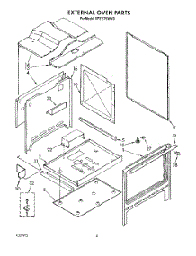 03 - External Oven parts for Whirlpool Range SF375PEWW0 from AppliancePartsPros.com