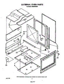 External Oven parts for Whirlpool Range SM988PESW1 from AppliancePartsPros.com
