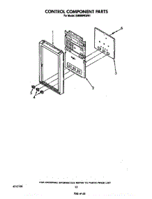 Control Component parts for Whirlpool Range SM988PESW1 from AppliancePartsPros.com