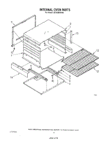 03 - Internal Oven parts for Whirlpool Range SF302BERW0 from AppliancePartsPros.com