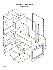 03 - External Oven parts for Whirlpool Range SM988PESW7 from AppliancePartsPros.com