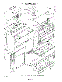07 - Upper Oven parts for Whirlpool Range SM958PESW1 from AppliancePartsPros.com