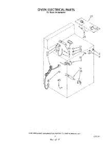 05 - Oven Electrical parts for Whirlpool Range SF396PEPW7 from AppliancePartsPros.com