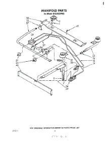 03 - Manifold parts for Whirlpool Range SF334BSPW0 from AppliancePartsPros.com