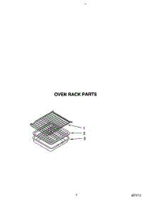 07 - Oven Rack, Lit / Optional parts for Whirlpool Range SF330PEYW0 from AppliancePartsPros.com