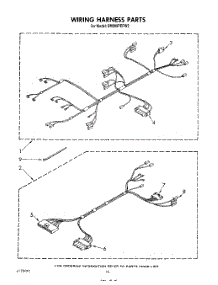 12 - Wiring Harness , Literature And Optional parts for Whirlpool Range SM988PEPW2 from AppliancePartsPros.com