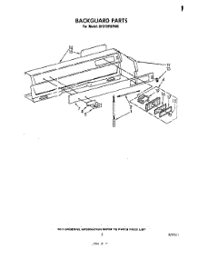 04 - Backguard parts for Whirlpool Range SF310PSPW0 from AppliancePartsPros.com