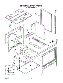03 - External Oven parts for Whirlpool Range SS363BETT3 from AppliancePartsPros.com