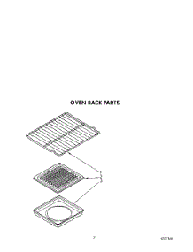 06 - Oven Rack, Lit / Optional parts for Whirlpool Range SF386PEWW4 from AppliancePartsPros.com