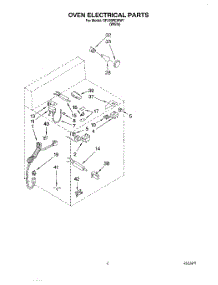 04 - Oven Electrical parts for Whirlpool Range SF376PEWW1 from AppliancePartsPros.com
