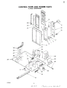 09 - Control Panel And Power parts for Whirlpool Range SM958PEKW0 from AppliancePartsPros.com