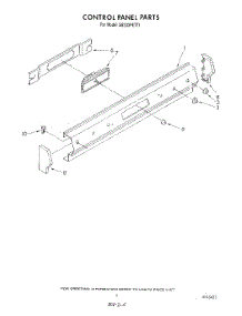 04 - Control Panel parts for Whirlpool Range SS333PETT1 from AppliancePartsPros.com