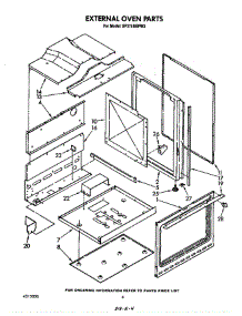 External Oven parts for Whirlpool Range SF375BEPW3 from AppliancePartsPros.com