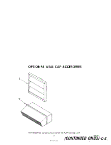 04 - Lit / Optional Wall Cap parts for Whirlpool Cooktop SC8900EMH0 from AppliancePartsPros.com