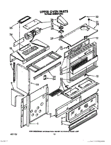 07 - Upper Oven parts for Whirlpool Range SM988PESW3 from AppliancePartsPros.com