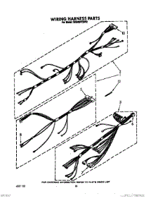 13 - Wiring Harness , Literature And Optional parts for Whirlpool Range SM988PESW3 from AppliancePartsPros.com