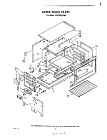 05 - Upper Oven parts for Whirlpool Range SE950PSPW0 from AppliancePartsPros.com