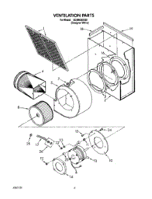 02 - Ventilation parts for Whirlpool Cooktop SC8900EXQ0 from AppliancePartsPros.com