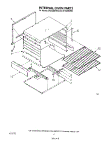 03 - Internal Oven parts for Whirlpool Range SF302BERW3 from AppliancePartsPros.com