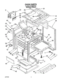 05 - Oven parts for Whirlpool Range SF385PEYQ5 from AppliancePartsPros.com
