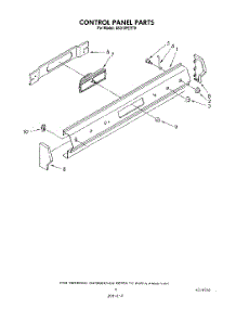 04 - Control Panel parts for Whirlpool Range SS313PETT0 from AppliancePartsPros.com