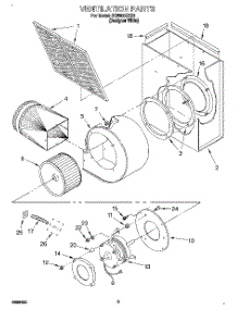 02 - Ventilation parts for Whirlpool Cooktop SC8900EXQ3 from AppliancePartsPros.com