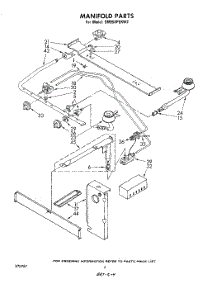 03 - Manifold parts for Whirlpool Range SM958PEKW2 from AppliancePartsPros.com
