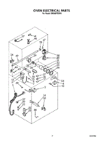 05 - Oven Electrical parts for Whirlpool Range SM988PESW8 from AppliancePartsPros.com