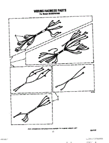 07 - Wiring Harness parts for Whirlpool Range RF395PXPW0 from AppliancePartsPros.com