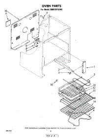 05 - Oven (Continued) parts for Whirlpool Range RM975PXLW0 from AppliancePartsPros.com