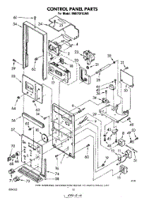 07 - Control Panel parts for Whirlpool Range RM975PXLW0 from AppliancePartsPros.com