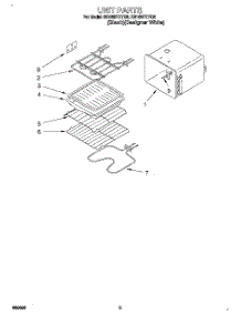 04 - Unit parts for Whirlpool Oven RB160PXYQ6 from AppliancePartsPros.com