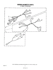 07 - Wiring Harness parts for Whirlpool Range RF302BXPW0 from AppliancePartsPros.com