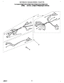 06 - Wiring Harness, Lit / Optional parts for Whirlpool Range RF365PXYZ2 from AppliancePartsPros.com