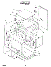 02 - Oven parts for Whirlpool Oven RM765PXBB0 from AppliancePartsPros.com