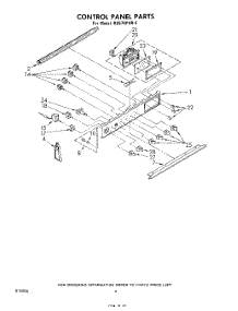 03 - Control Panel parts for Whirlpool Range RS575PXR0 from AppliancePartsPros.com