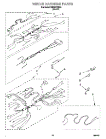 11 - Wiring Harness parts for Whirlpool Oven RM765PXBB0 from AppliancePartsPros.com