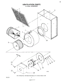 03 - Ventilation parts for Whirlpool Cooktop RC8900XMH0 from AppliancePartsPros.com