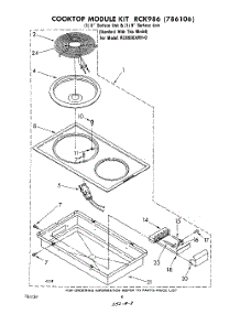 07 - Cooktop Rck986 parts for Whirlpool Cooktop RC8900XMH0 from AppliancePartsPros.com