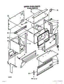 06 - Upper Oven parts for Whirlpool Range RE960PXVW4 from AppliancePartsPros.com