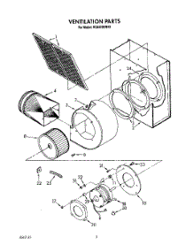 02 - Ventilation parts for Whirlpool Cooktop RC8920XRH3 from AppliancePartsPros.com